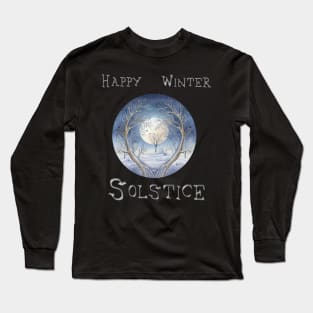 Happy Winter Solstice Long Sleeve T-Shirt